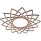 Ekena Millwork Eleanor Wood Fretwork Pierced Ceiling Medallion, Wood (Paint Grade), 20"OD x 7 3/4"ID x 3/8"T CMWP20X20X0375EAMF - alternate 3